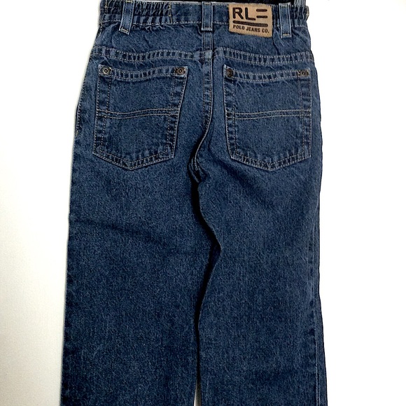 RL POLO JEANS CO. (4T) BOY’S DENIM JEANS, Pockets - Picture 3 of 9